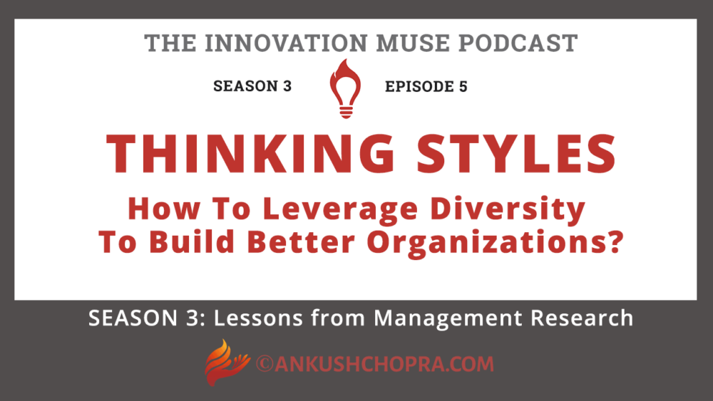 Thinking Styles - How to Leverage Diversity To Build Better Organizations?