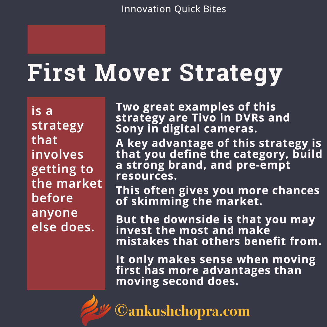 First Mover Strategy