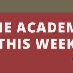 The Academy This Week (Nov 4-11, 2017)